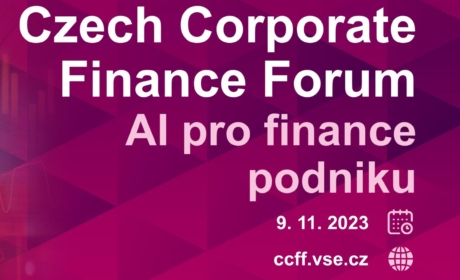 Czech Corporate Finance Forum – AI pro finance podniku 9.11.