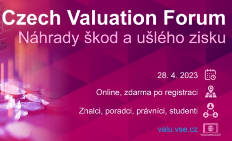 Proběhlo Czech Valuation Forum